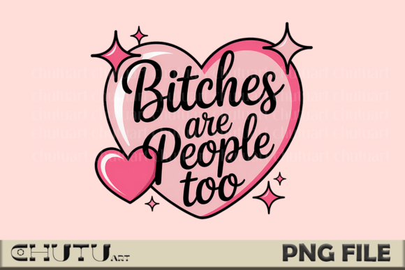 Bold Feminist Design: The Heart Quote PNG for Impact