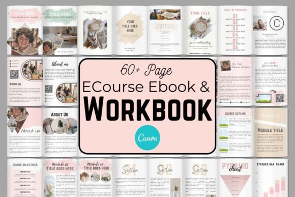 ECourse Workbook & Ebook Canva: Elevate Your Digital Design