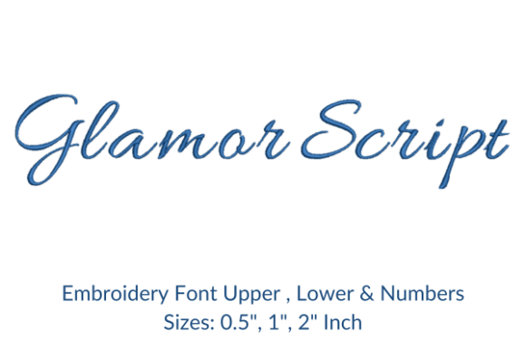 Elevate Your Brand with Glamor Script Embroidery