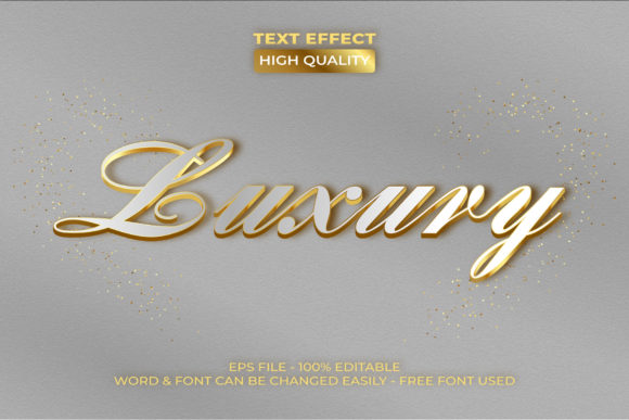 Elevate Your Typography with a Gold Luxury Text Effect