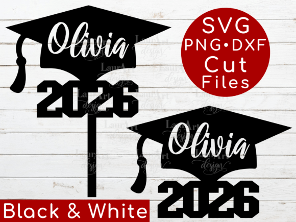 Graduation Cake Topper 2026 Graduate Hat: A Digital Design Asset
