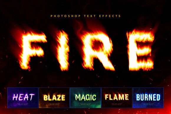 Ignite Your Typography with Dynamic Fire Text Effects