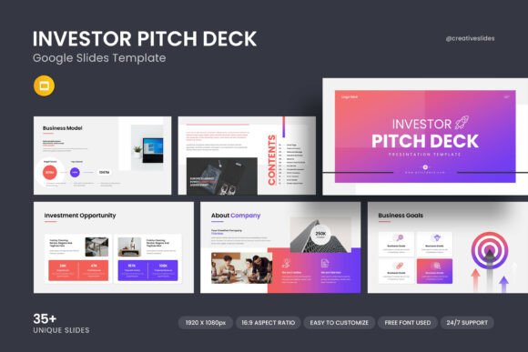 Investor Pitch Deck Google Slides: A Designer's Guide