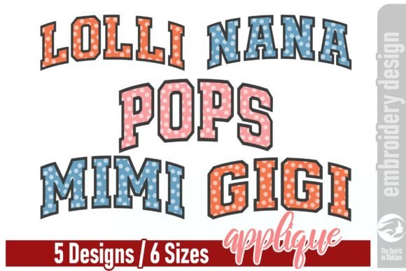 Mother's Day Applique Design Bundle - V2: A Designer's Asset