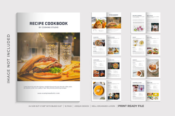 Recipe Cookbook Template: A Designer's Guide to Culinary Visuals