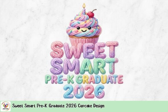 Sweet Smart Pre-K Graduate 2026 Cupcake Design: A Visual Celebration